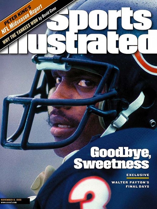 Walter Payton cover of Sports Illustrated