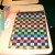 Completed meditation mat Completed meditation mat