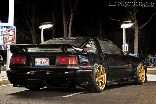 Leigh Roto's famous drift MKIII Supra with a 1JZ-GTE engine swap.