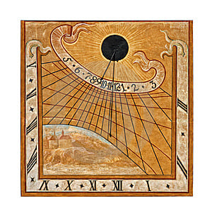 Though in the midst of the dark ages, Medieval Europe did have sun dials in places like churches