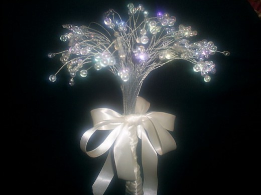 Crystal Bead Bouquet