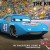 The King from Pixar's movie Cars voiced by Richard Petty. The King from Pixar's movie Cars voiced by Richard Petty.