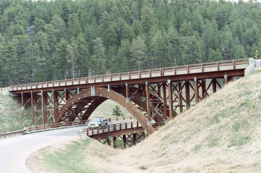 RAILROAD BRIDGE IN BLACK HILLS