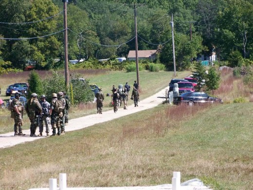 Airsoft revolves around a community of players who know each other