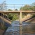 The spillway and its bridge in quiet mood The spillway and its bridge in quiet mood