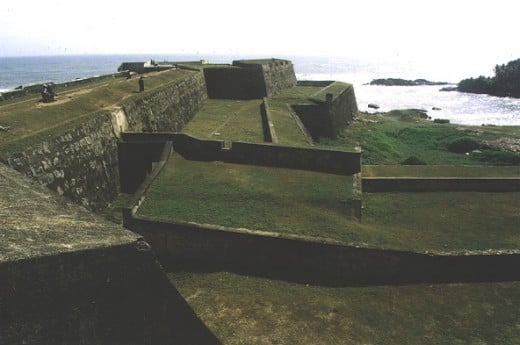 Walls of the Galle Fort
