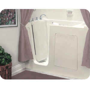 Handicap bathtubs are great for disabled bathrooms.