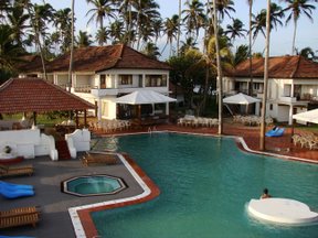 Beautifully designed pool area