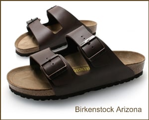 Birkenstock Brown Leather Sandals