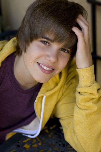  A young Bieber here on the verge of becoming a super star.