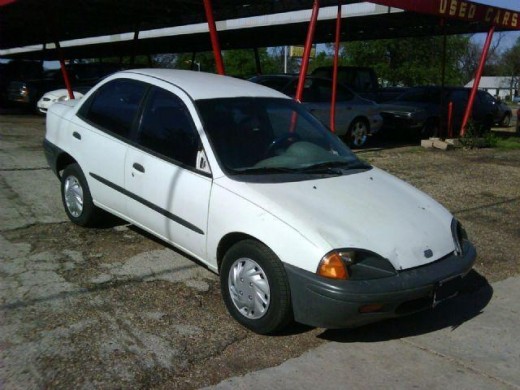 Not much work with, but white is a great color. It is like a blank canvas! Why Geo Metros lack so many left mirrors?