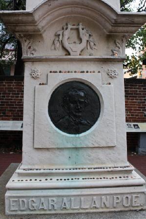 Edgar Allan Poe's eternal headstone for Evermore