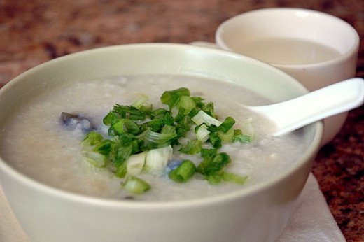 Rice porridge for weight loss, heart disease, infants with colicky pains.