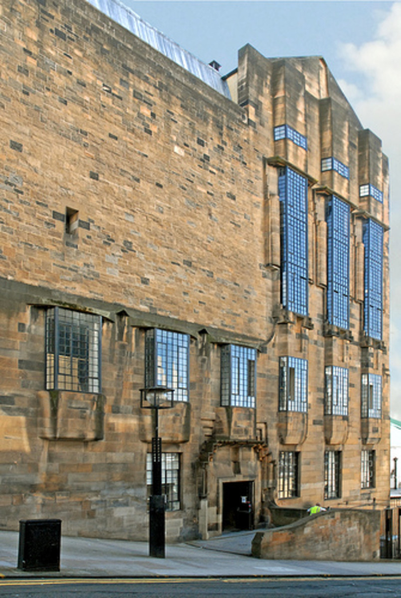 The Glasgow School of Art (Dalbera @ Flickr)
