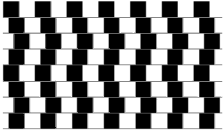 Illusion - are the lines straight?