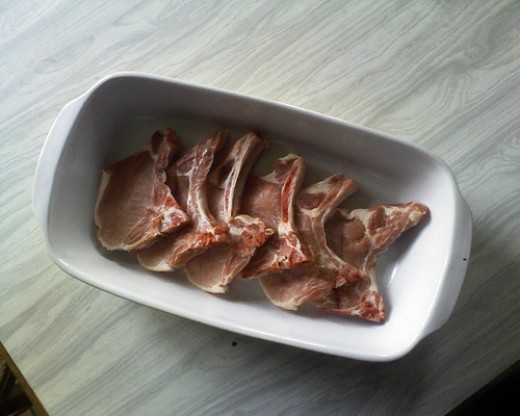 1 2 inch pork chops on grill