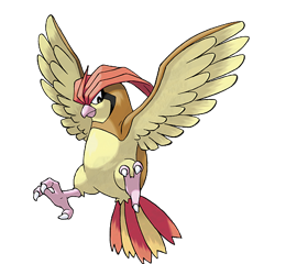 Pidgeotto is the evolved form of Pidgey.