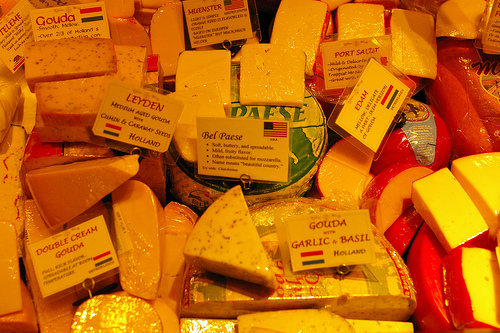 Lots of cheeses photo: Rhett Sutphin @flickr