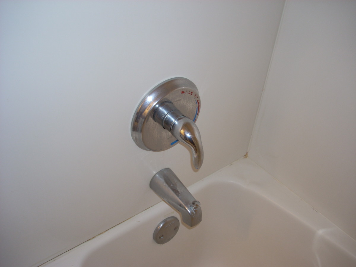 How To Replace A Single Handle Bathtub Faucet Yourself Hubpages
