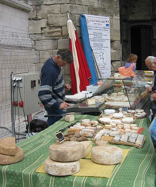 French cheesemonger