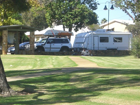 21 ft with shower , toilet, air con, tv, microwave & extras looking for travellers to make it their new home !
