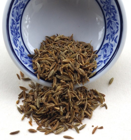 Roasted cumin seeds