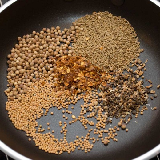 Garam masala toasted pic