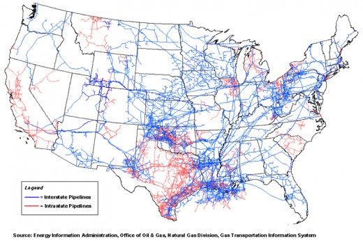 U.S. Natural Gas Pipeline Map (geology.com)