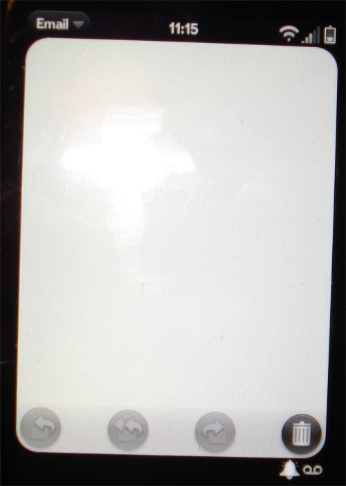 Palm Pre phone freezes