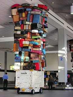 Our battered suitcases were piled on the sidewalk again; we had longer ways to go. But no matter, the road is life.  Jack Kerouac