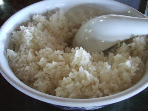 Rice, simple and good