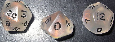 The arbiters of role playing fate.