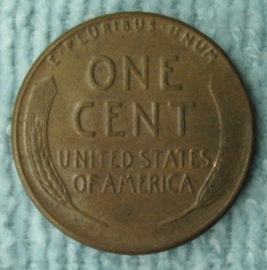 as seen on the reverse this coin was stamped on a thin planchet.