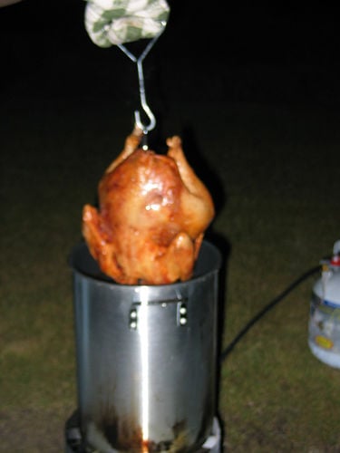 Deep fried turkey in a safe location photo: danisaacs @flickr