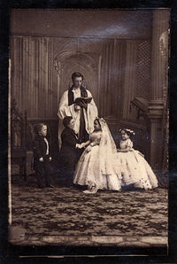 George Nutt, Charles, Lavinia, Minnie