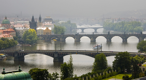 Bridges Over The Vltava River, Prague
