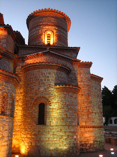 Sveti Pantelejmon Church in Ohrid, Macedonia