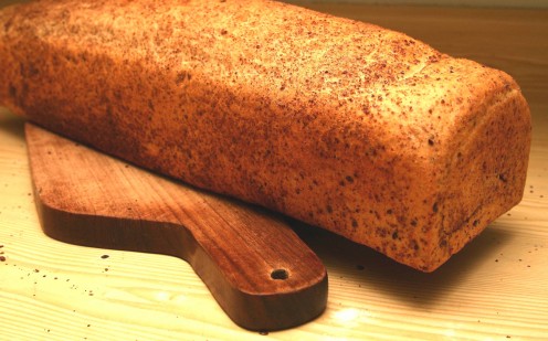 How good it is to see lovely loaves of homemade bread laid down on your kitchen table.