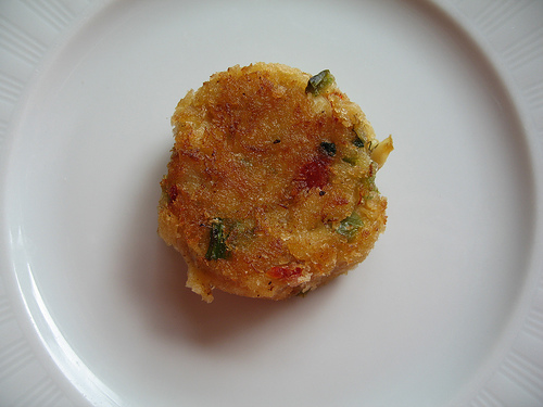 mini crab cake