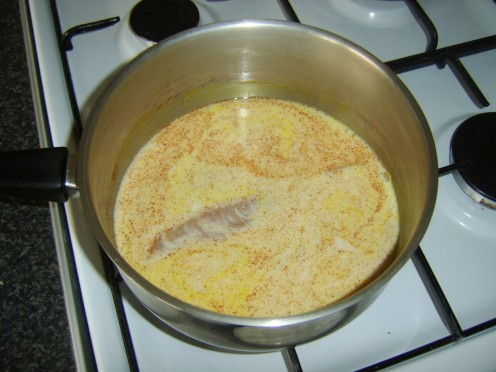 Smoked Haddock, Milk and Spices
