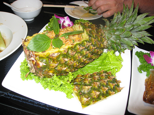 tropical crab salad
