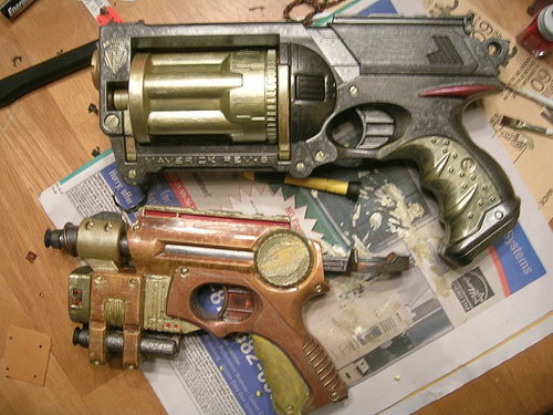 Steampunk Guns