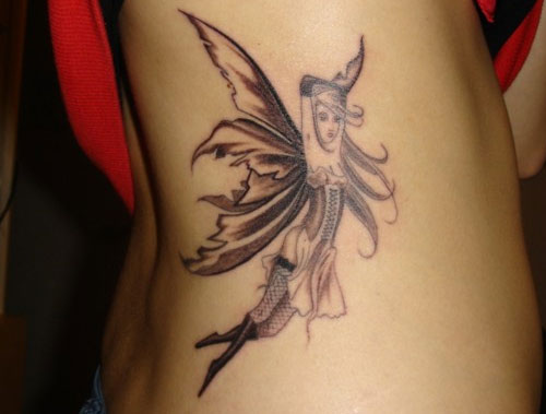 (by Daniel (fairy by Amy Brown), Daniel Tattoo, Bienne, Switzerland)