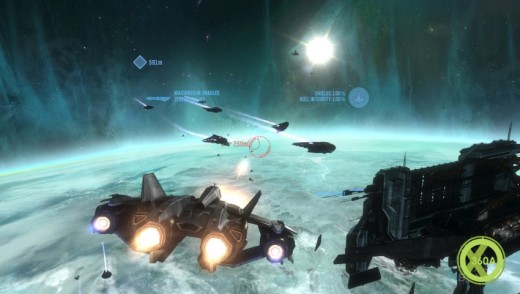 Space battles... for a Halo game.  Epic win!