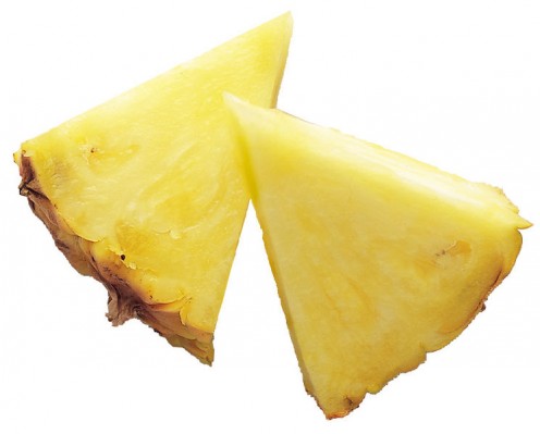 Pineapple for grilling with Mahi Mahi