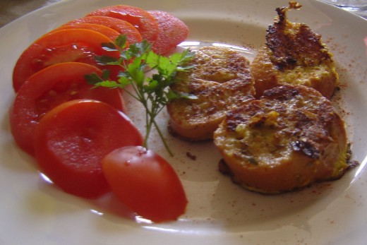 Savoury Pain Perdu is great for breakfasts and lunch