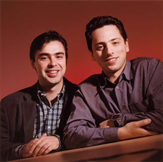 Larry Page and Sergey Brin