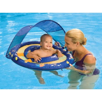 baby spring float sun canopy by swimways