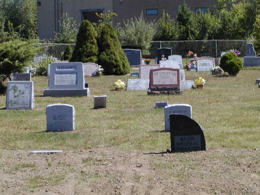 A Grave Yard Near Londonderry New Hampshire. 