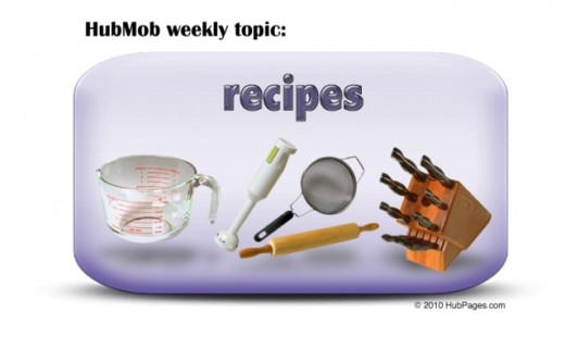 HubMob Weekly Topic: Recipes